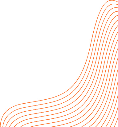 Orange waves